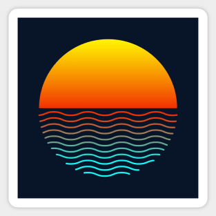 SIMPLY SUNSET Sticker